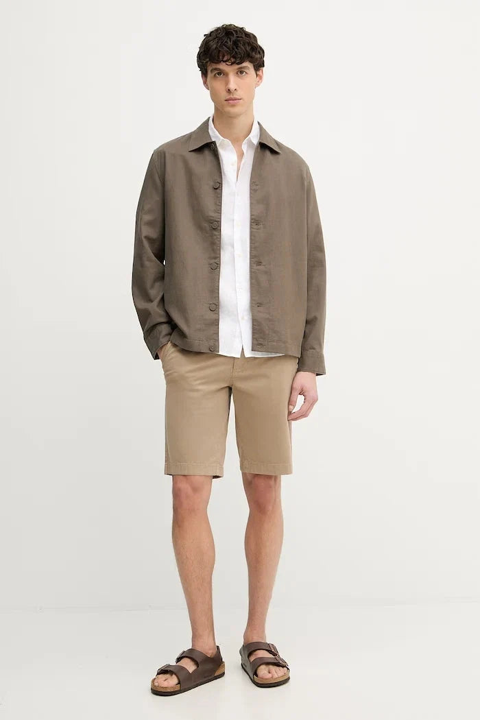 Marc O'Polo Pantalones Cortos de Hombre de Algodón y Elastano