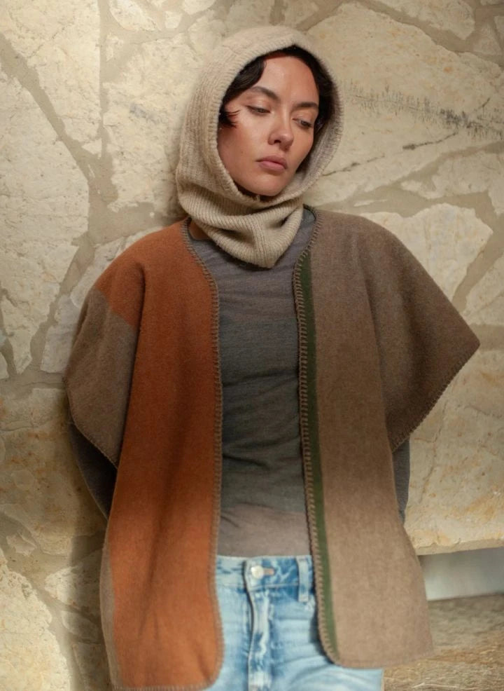 La Méricaine - Kimono Mountain Lana | Pluma de Camello