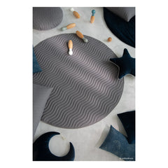 Nobodinoz - Alfombra de juegos Kiowa 105 cm | Gris
