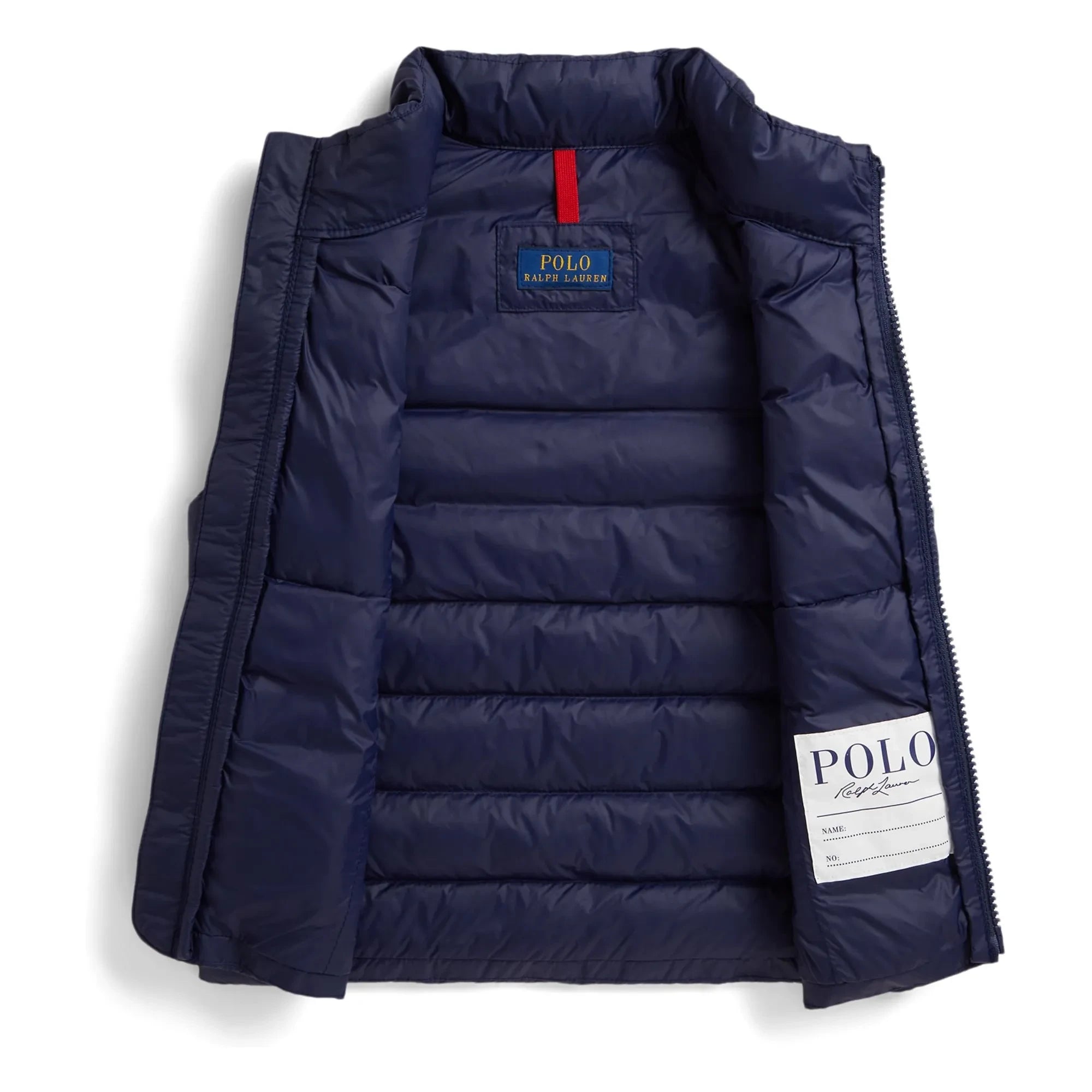 Ralph Lauren - Logo Kolluğu Olmayan Dolgu Yelek Geri Dönüştürülmüş Lifler | Lacivert