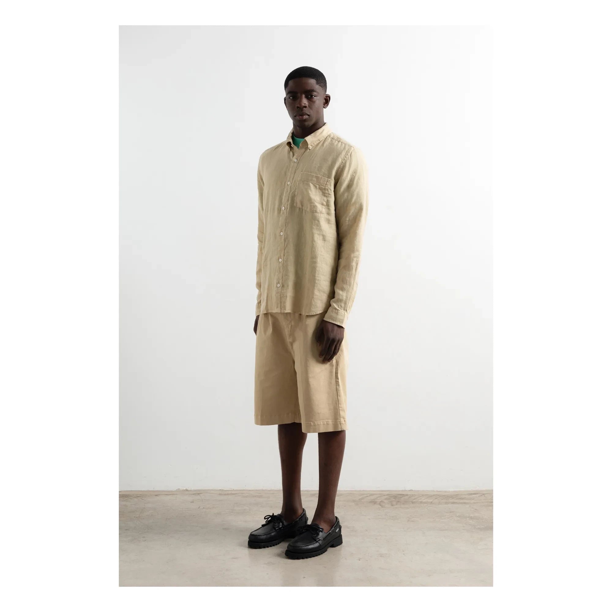 Edmmond Studios - Camisa de lino | Beige