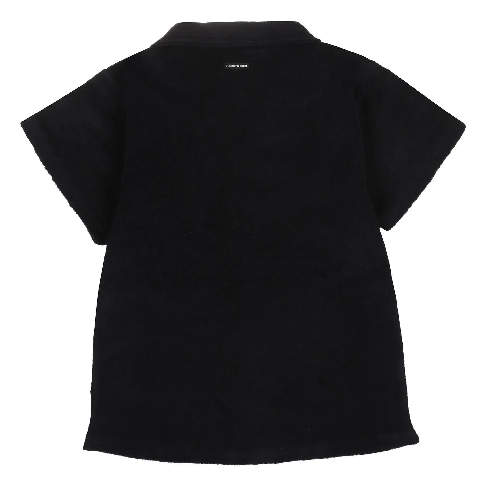 Tumble N'Dry - Camisa de rizo de algodón orgánico | Azul Oscuro