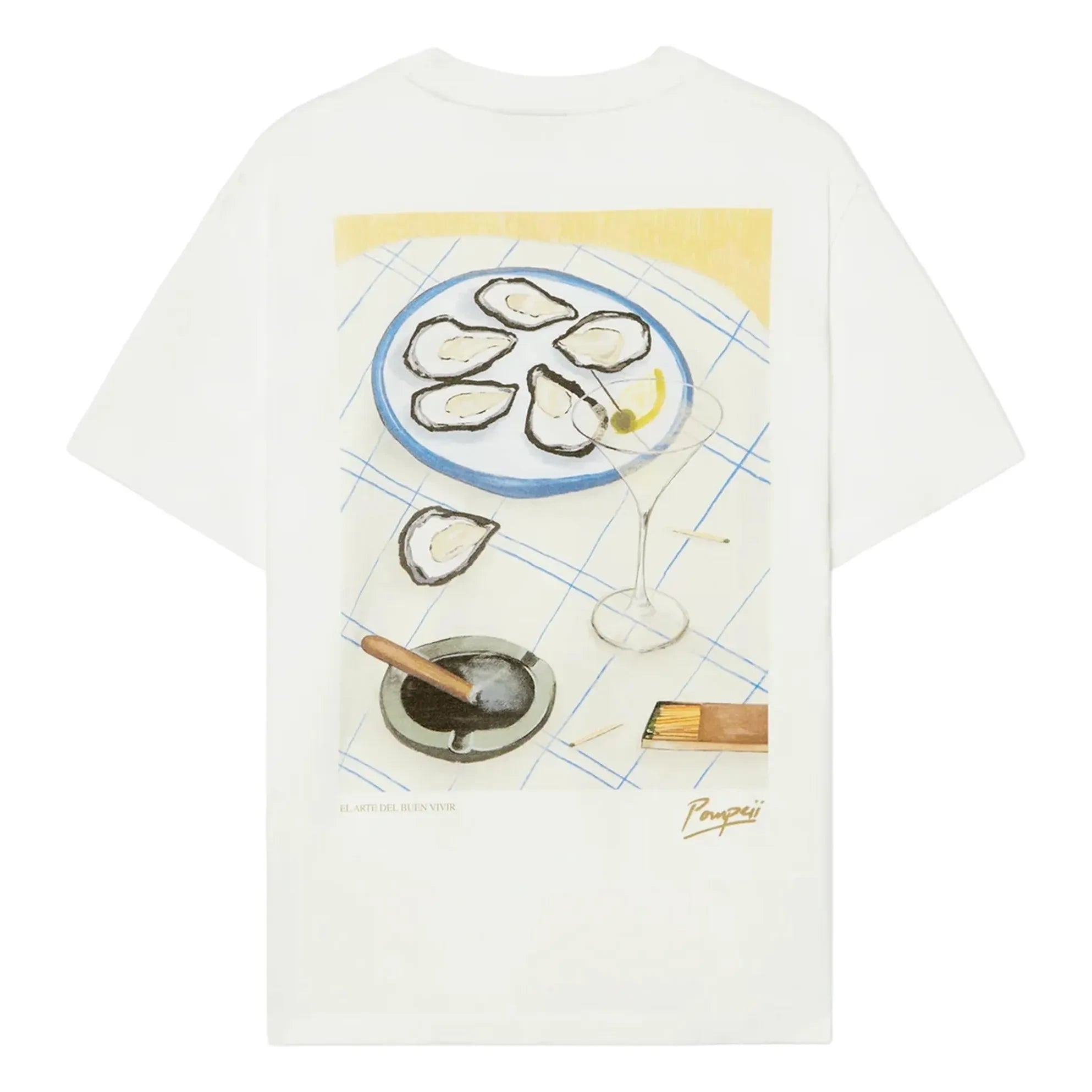 Pompeii - Camiseta Arte Del Buen Vivir | Crema