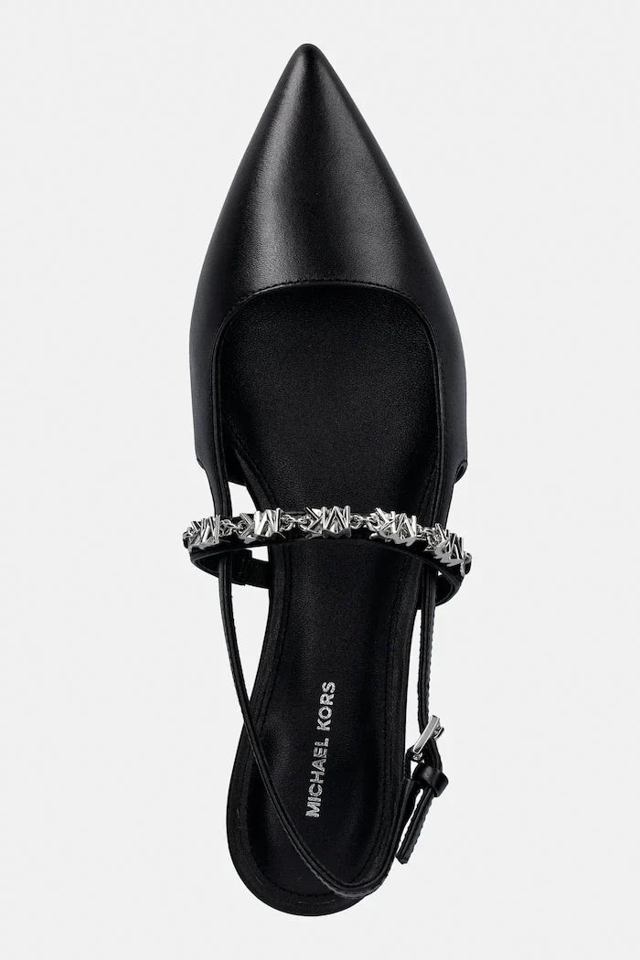 MICHAEL Michael Kors Dina Flex Sling Flat Bailarinas de piel