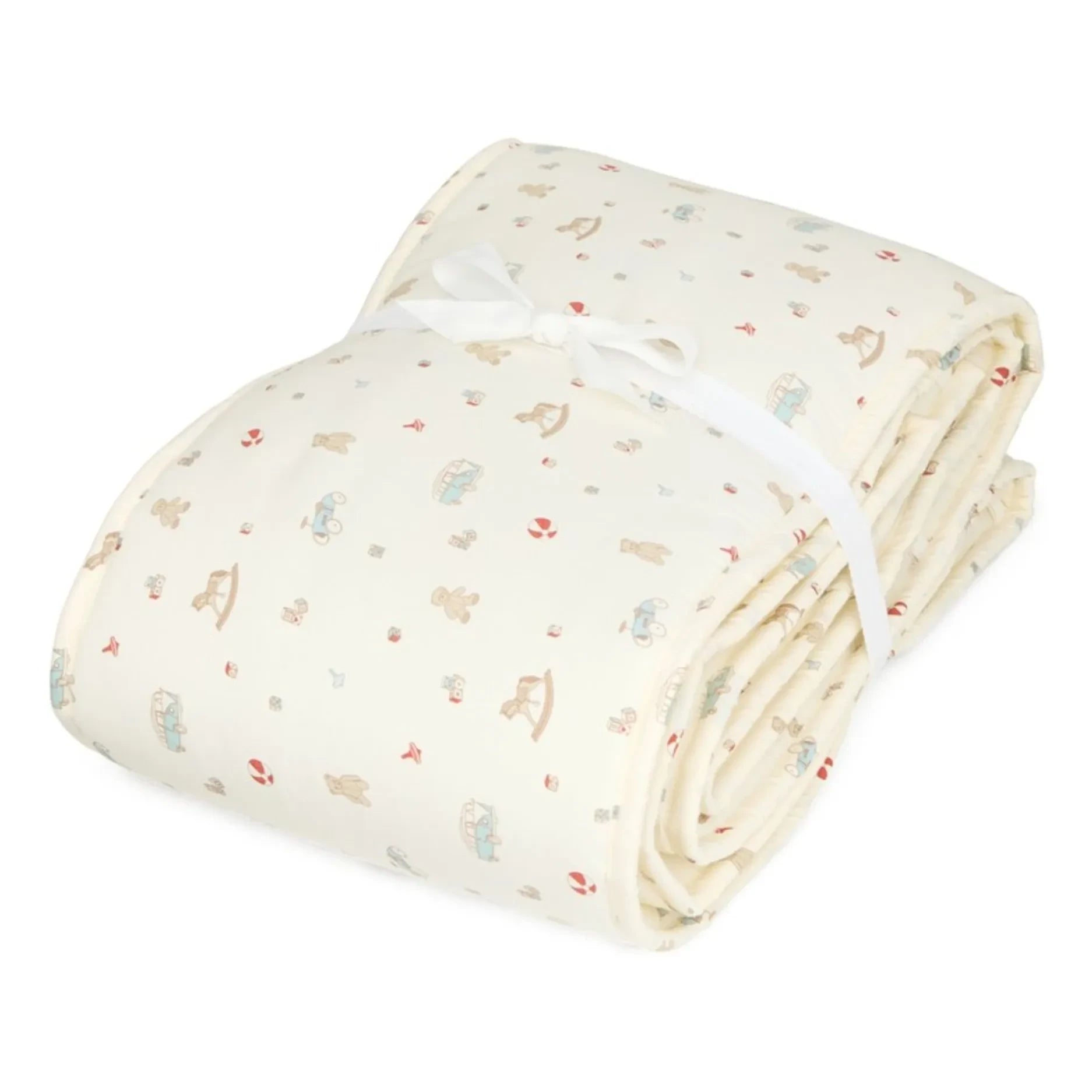 Cam Cam - Protector de cuna Vintage Toys | Beige