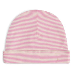 Gray Label - Gorro de rayas de algodón orgánico | Rosa