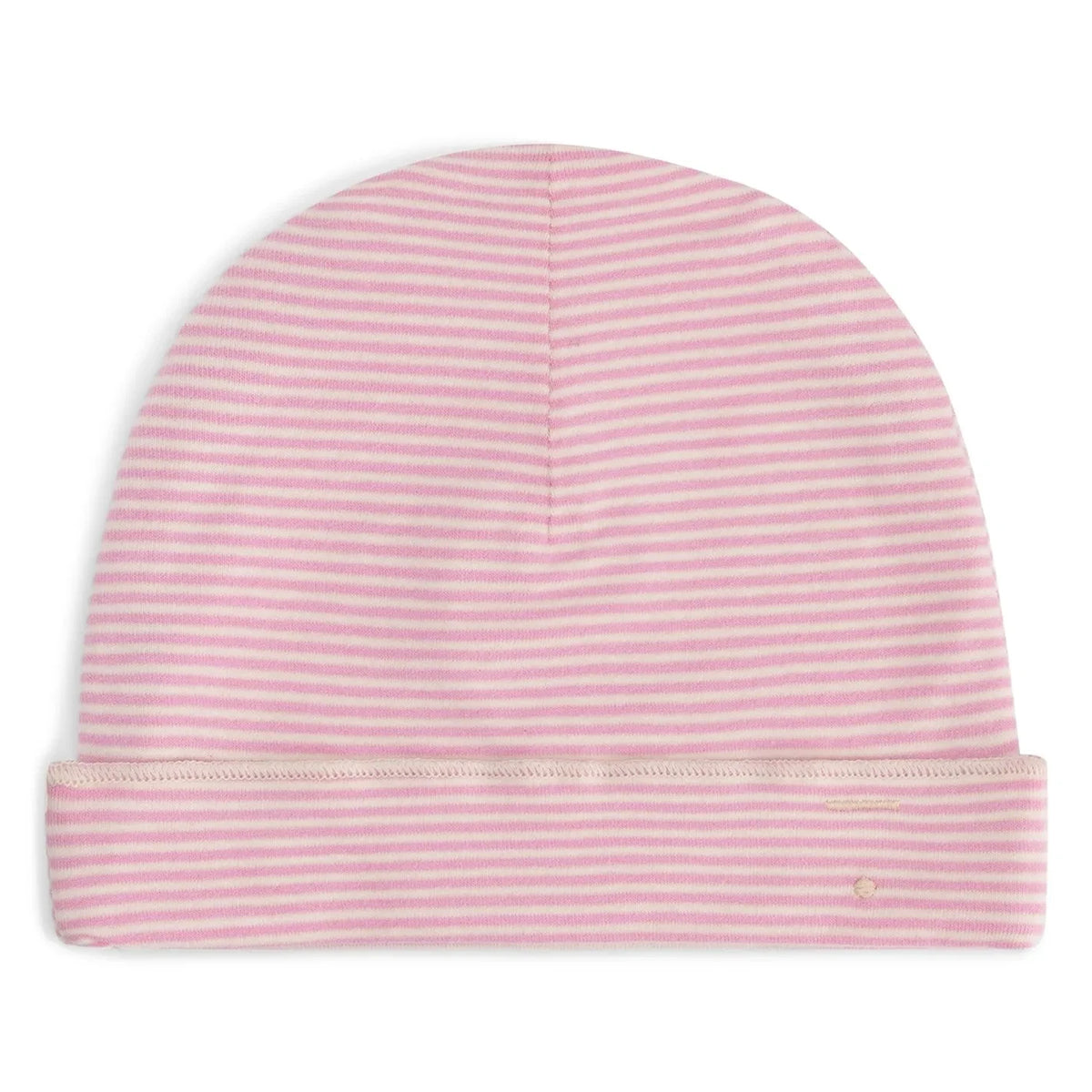 Gray Label - Gorro de rayas de algodón orgánico | Rosa