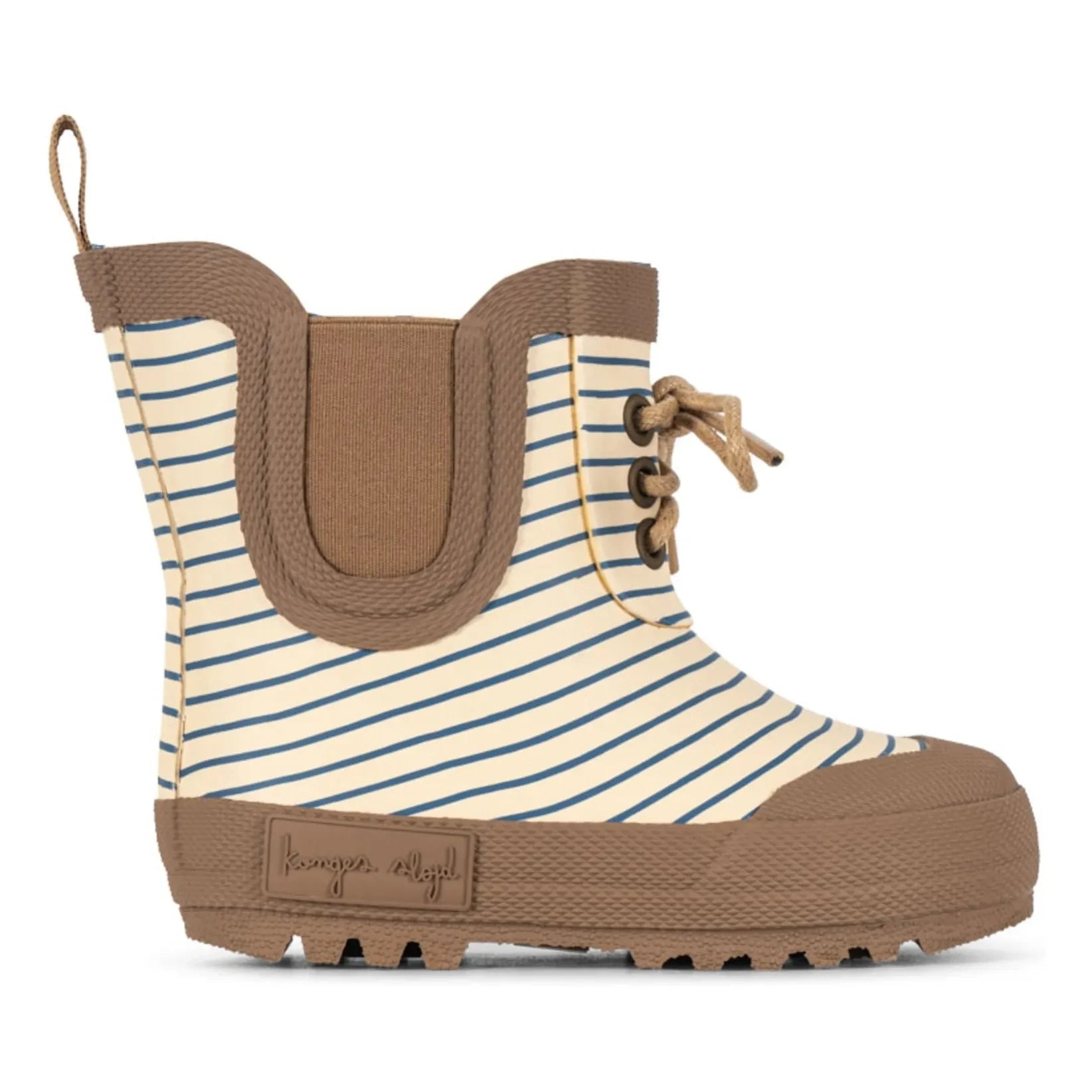 Konges Sløjd - Botas de agua térmicas a rayas | Crudo