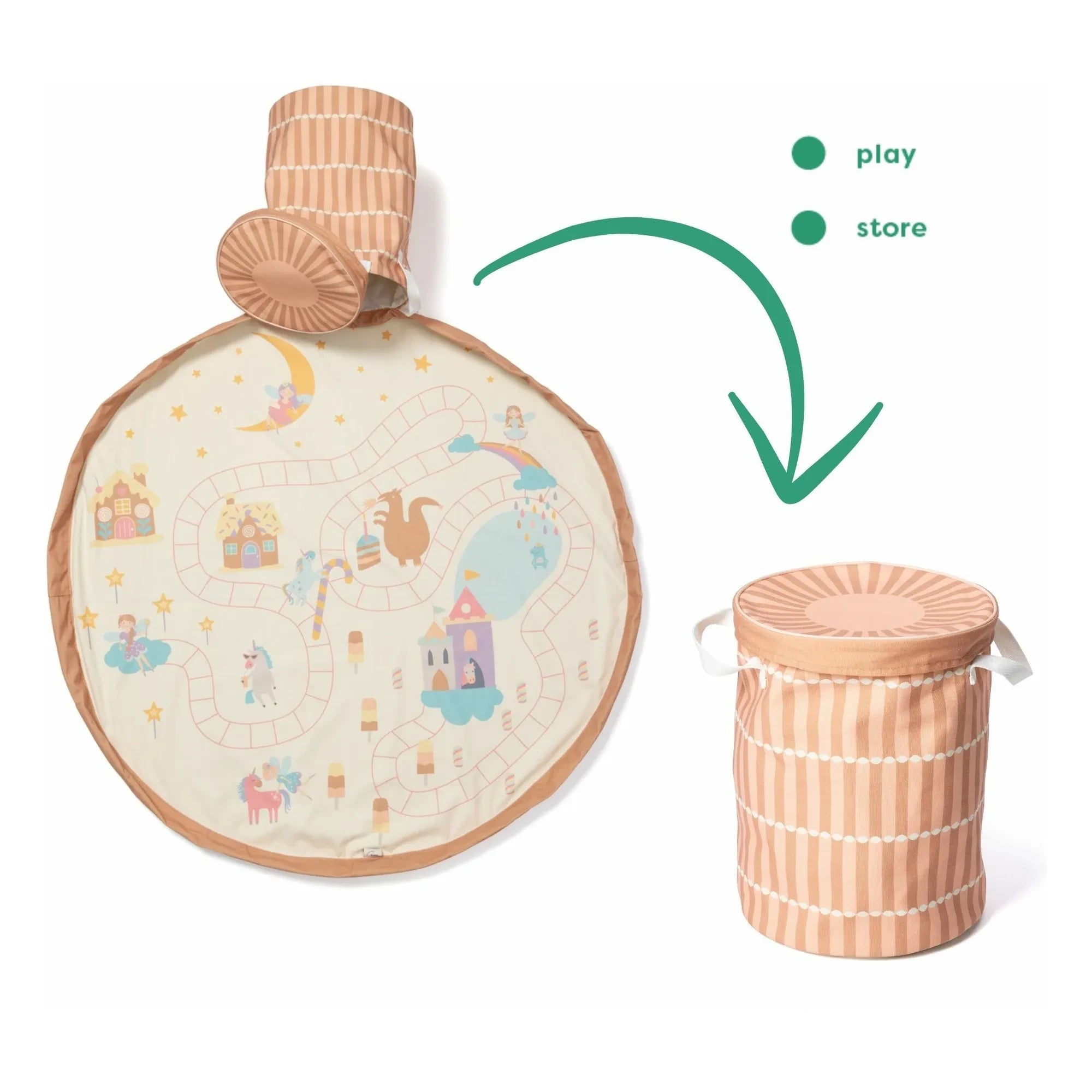 Play and Go - Soo Enchanted World Alfombra de juegos / Organizador