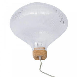 Petite friture - Lámpara de pie Tidelight - Transparente