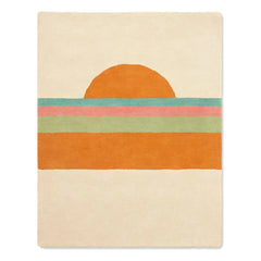 Bleuu-studio - Alfombra Puesta de Sol | Naranja