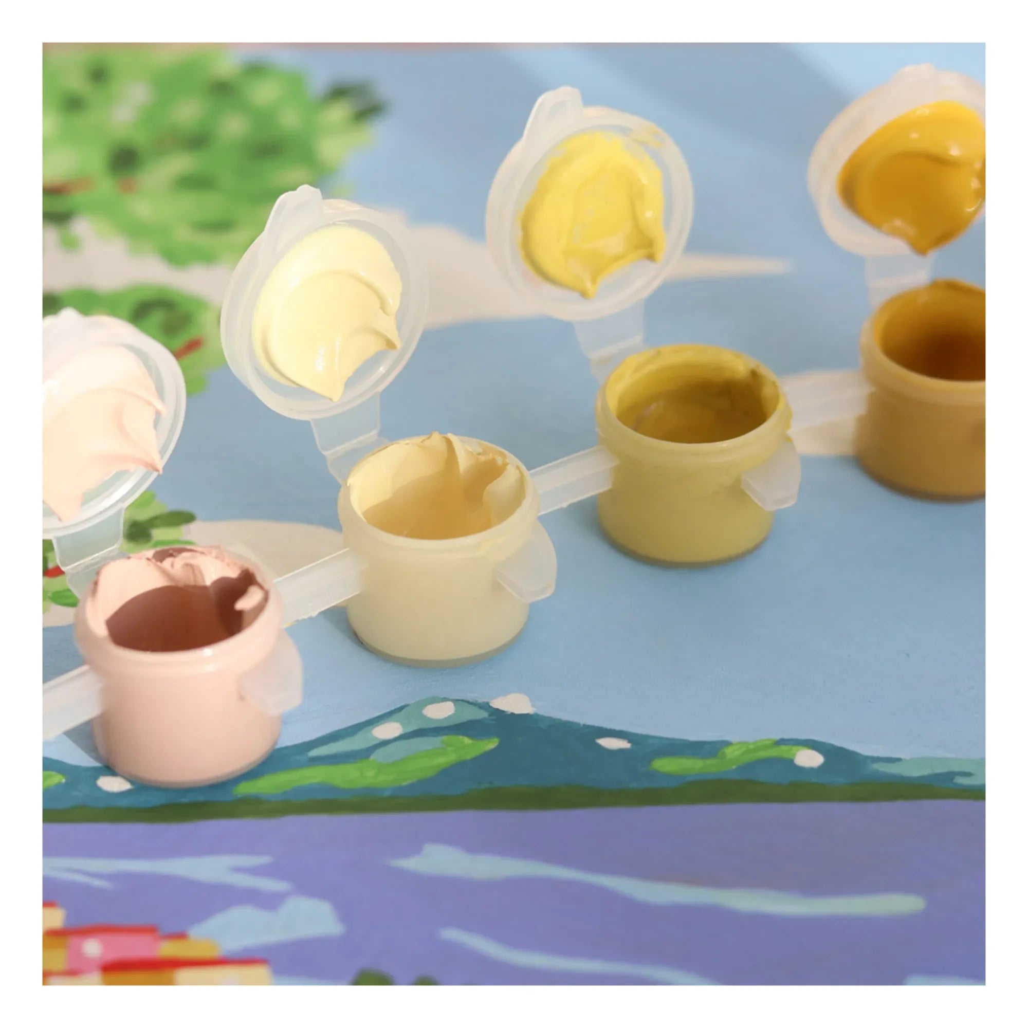 La Petite Épicerie - Set de pintura por números - Ventana abierta sobre Nápoles