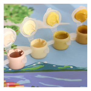 La Petite Épicerie - Set de pintura por números - Ventana abierta sobre Nápoles