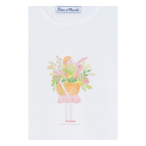 Tartine et Chocolat - Camiseta Ramo de Perlas | Blanco