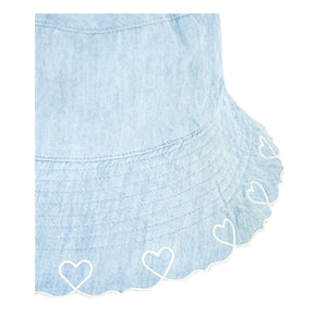 Petit Bateau - Capelina chambray | Azul claro