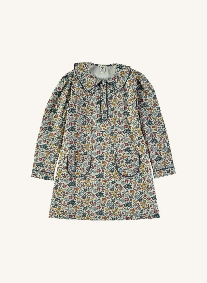 Risu Risu - Paola Liberty Vestido Orgánico de Algodón | Verde