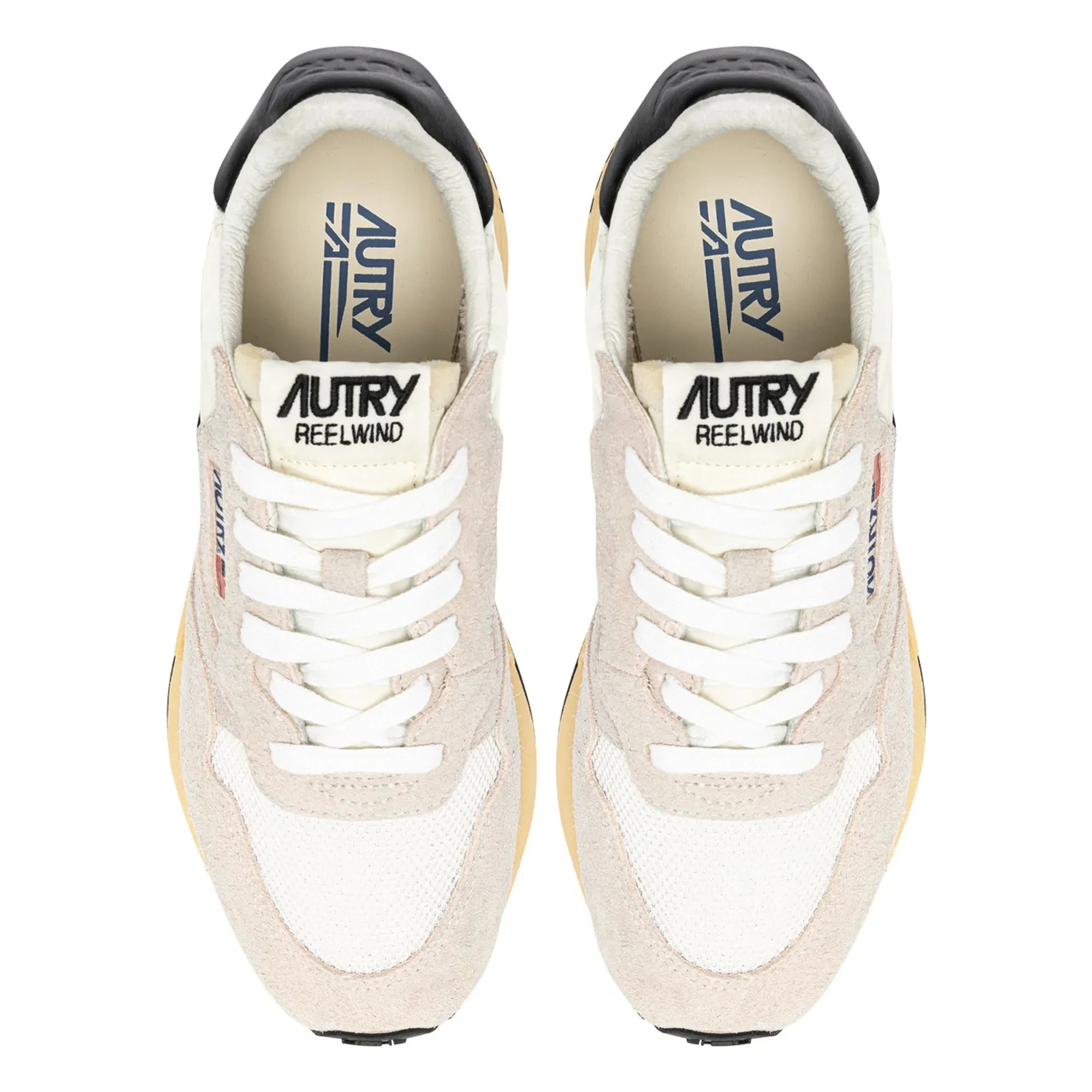 Autry - Zapatillas Reelwind Low Bicolor de Ante | Negro