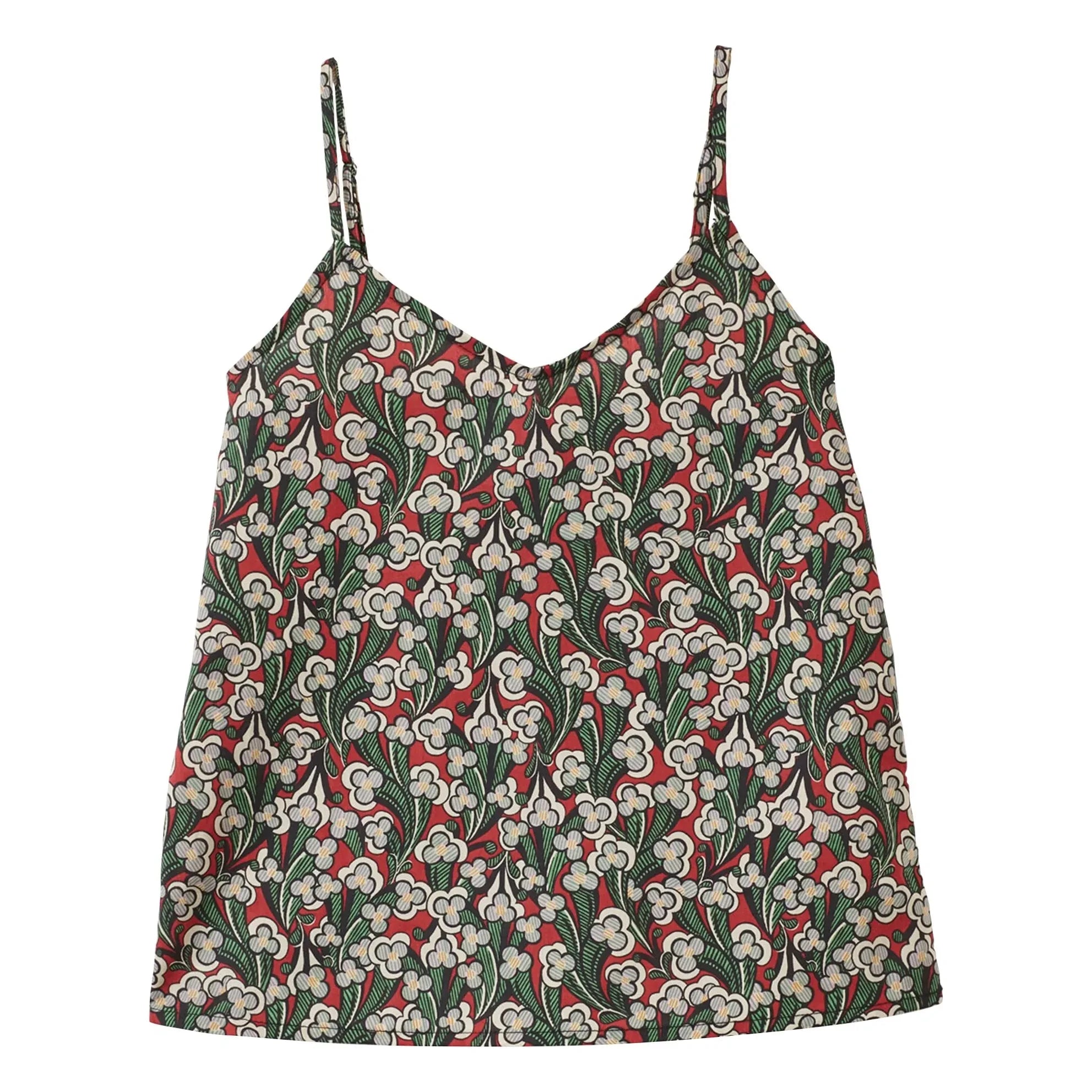Caramel - Camilla Liberty Top | Rojo