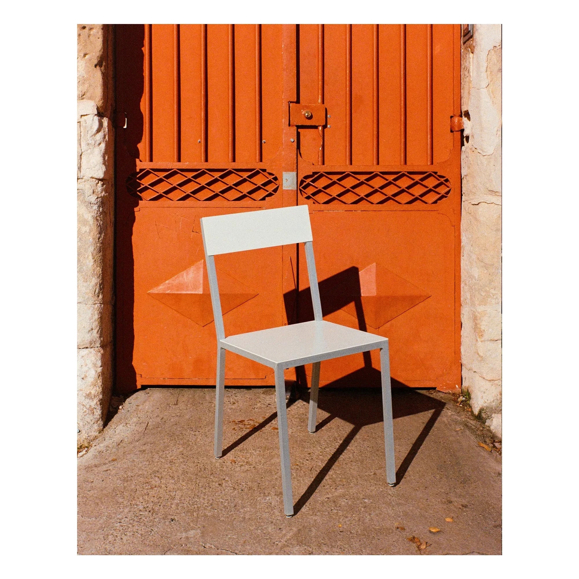 Valerie Objects - Silla de Aluminio, Muller Van Severen | Blanca