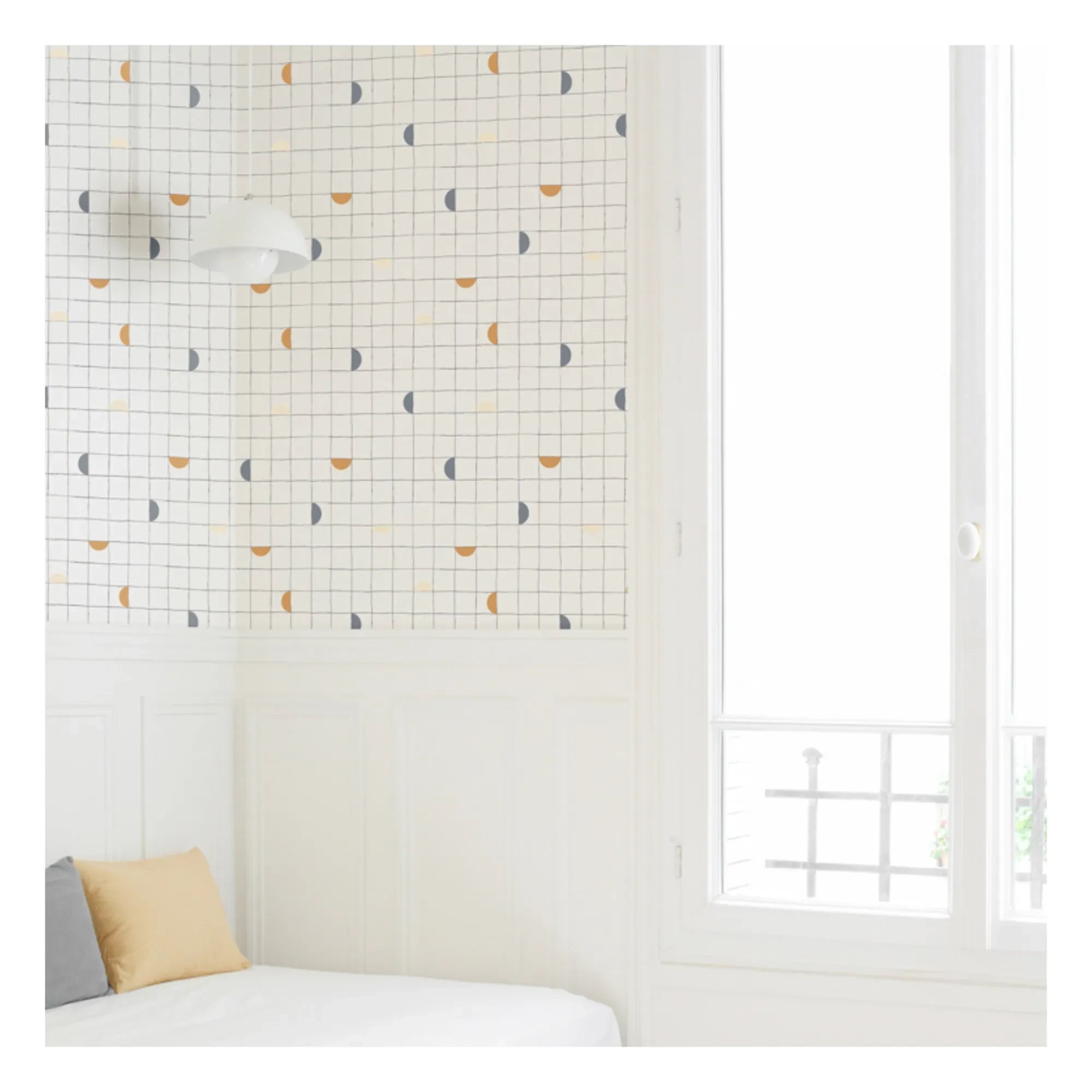 Papel pintado Season Paper - Moon | Mostaza