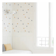 Papel pintado Season Paper - Moon | Mostaza