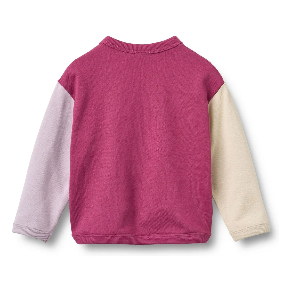Wheat - Emery Fleur organik pamuk sweatshirt | Magenta