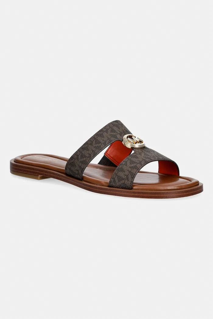 MICHAEL Michael Kors Sandalias planas Erin para mujer