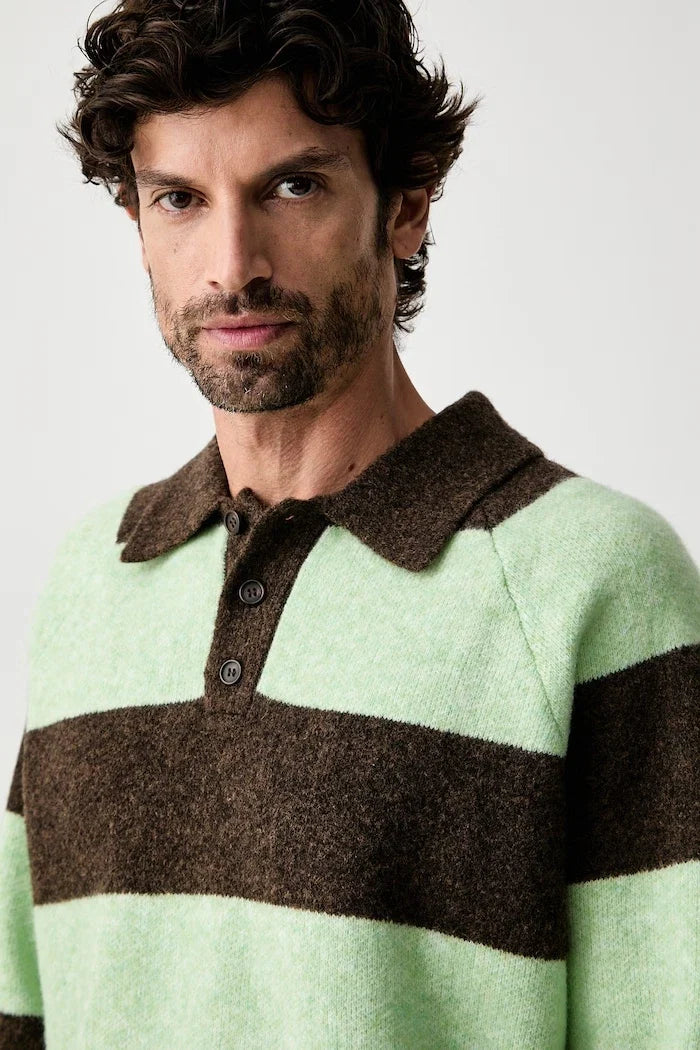 Les Deux jersey de mezcla de lana para hombre