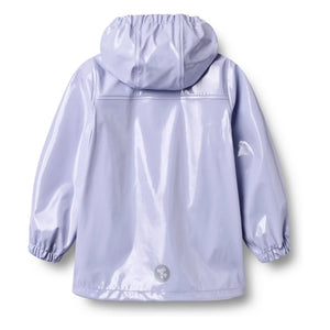 Chaqueta impermeable de fibra reciclada Ollo Waxed de Wheat | Lila