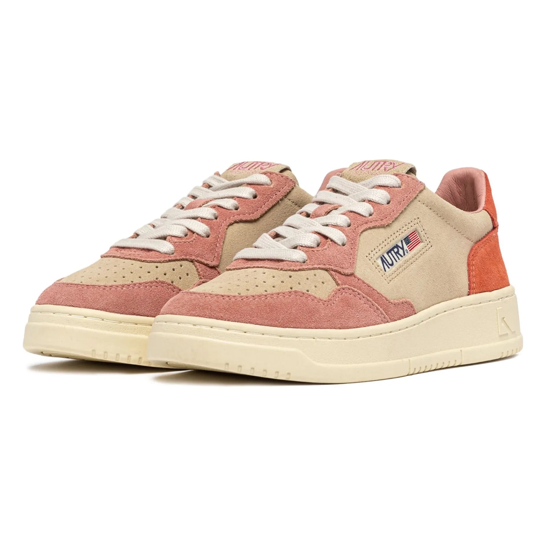 Autry - Zapatillas bajas de ante Tricolor Medalist | Naranja
