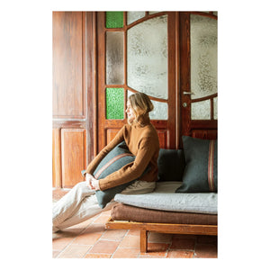 Libeco - Funda de almohada Jasper | Gris carbón
