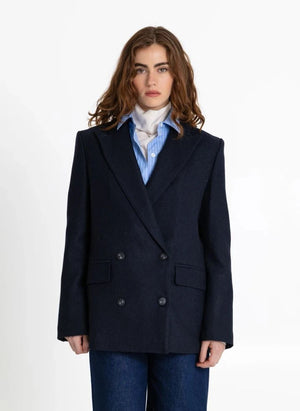 Smallable Woman - Camille Chaqueta de Lana | Azul Marino