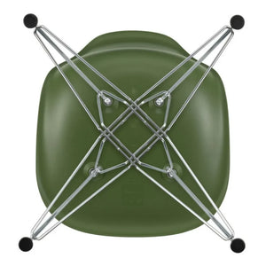 Vitra - Silla DSR de plástico - estructura cromada - Charles & Ray Eames | Forêt