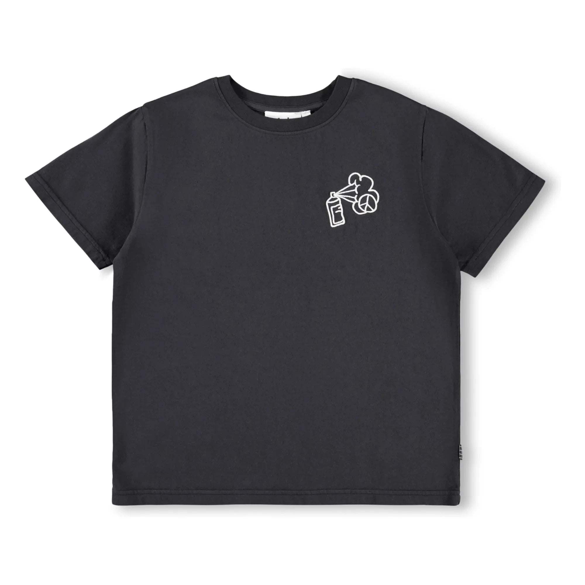 Molo - Camiseta Rodney Doodle de algodón orgánico | Negro