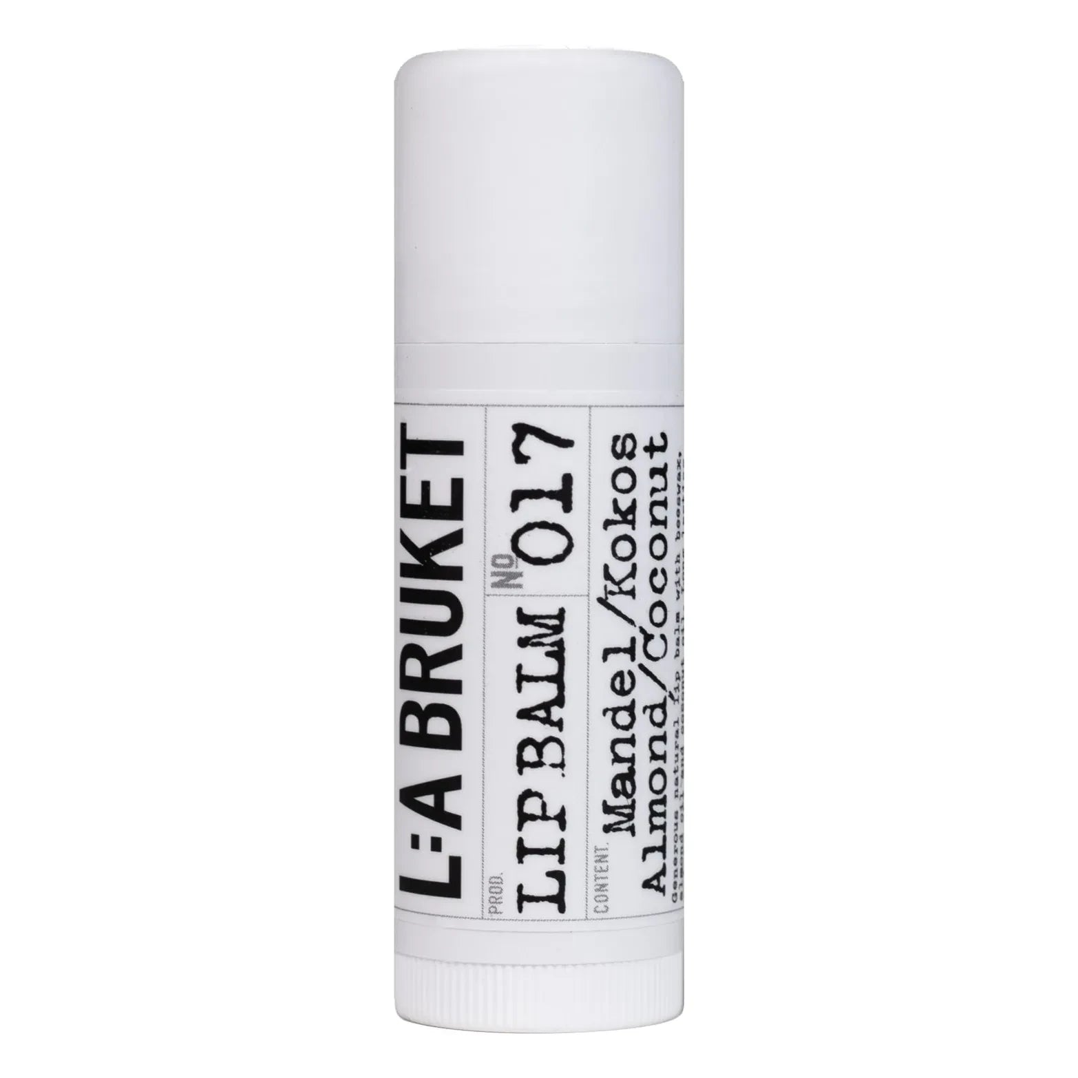 L:A BRUKET - 017 Bálsamo Labial Cosmos Almendra y Coco - 14 g