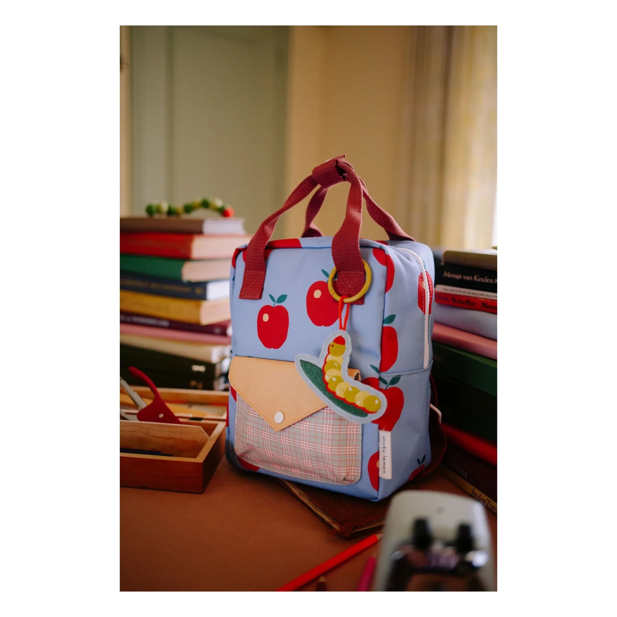 Sticky Lemon - Mochila Apple sobre pequeño | Azul