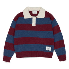 Mipounet - Jersey de cuello alto Andrea Polo | Burdeos
