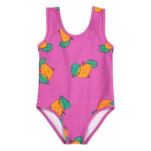 Bobo Choses - Bañador Bebé Fibra Reciclada Naranja | Morado