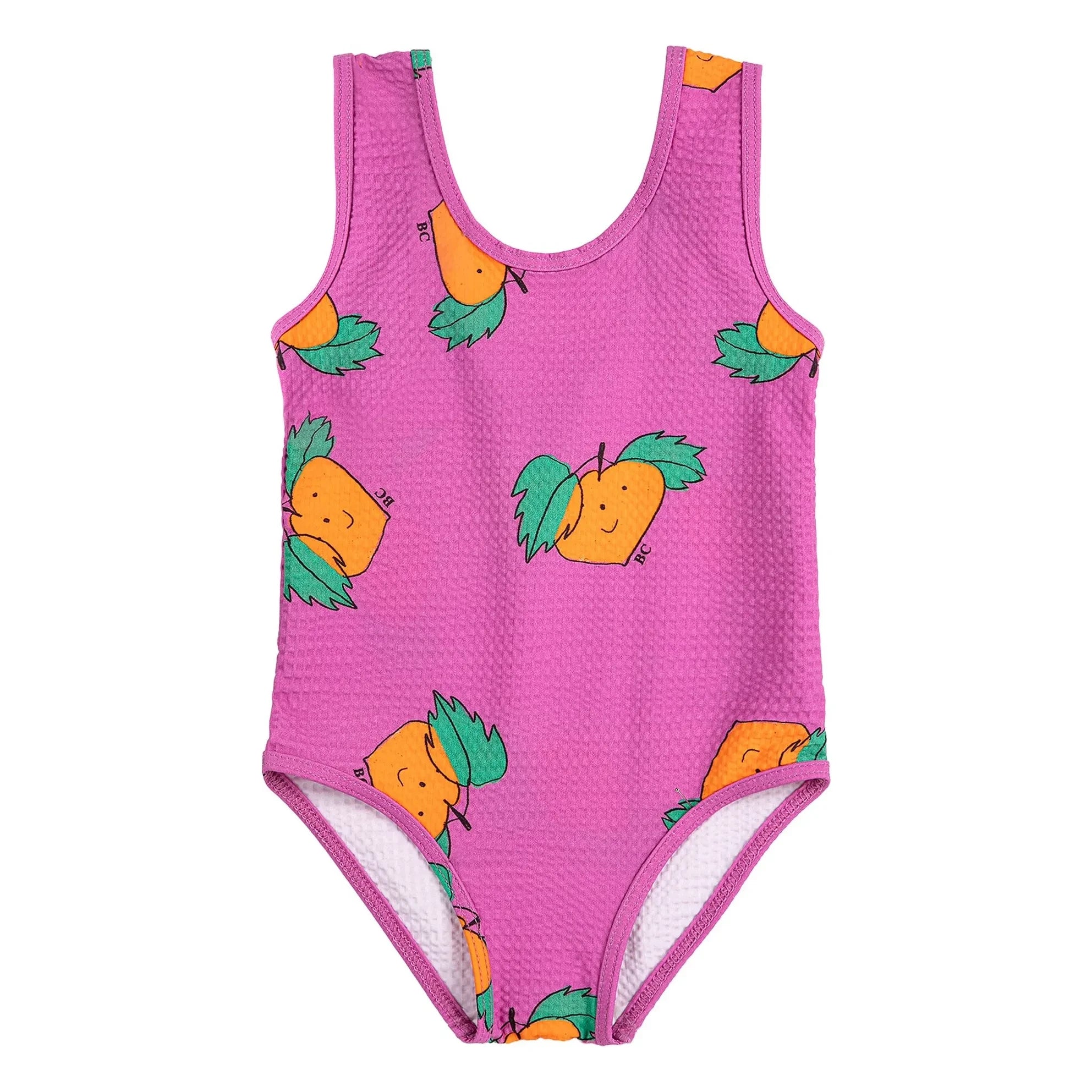 Bobo Choses - Bañador Bebé Fibra Reciclada Naranja | Morado