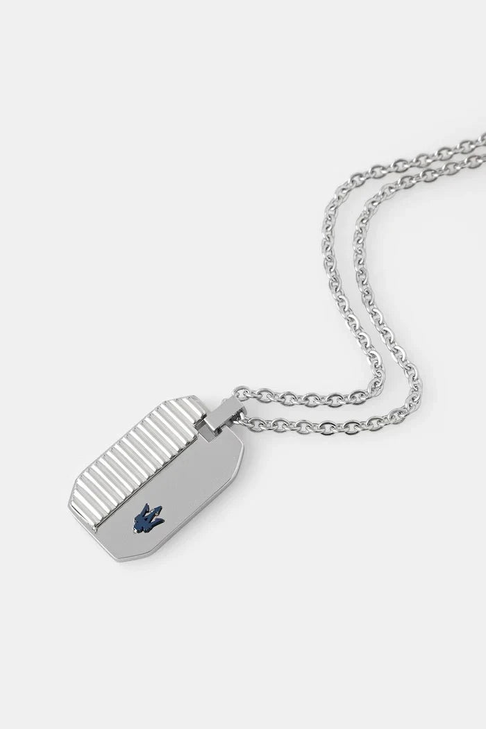 MASERATI colgante de acero inoxidable para hombre ICONIC