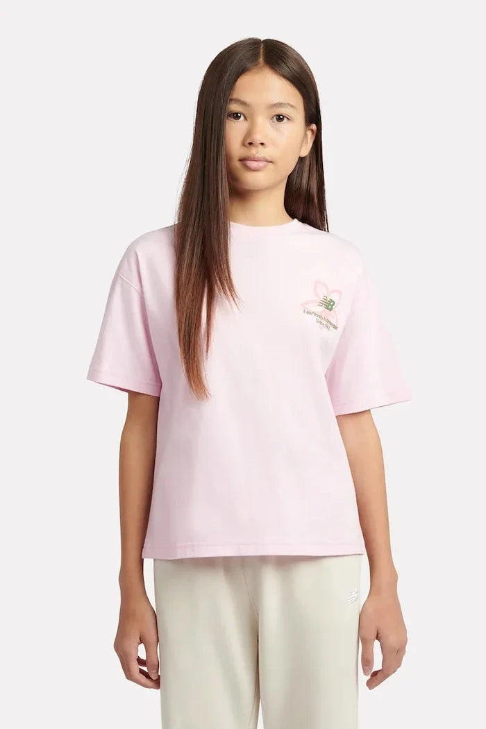 Camiseta de algodón New Balance para niños