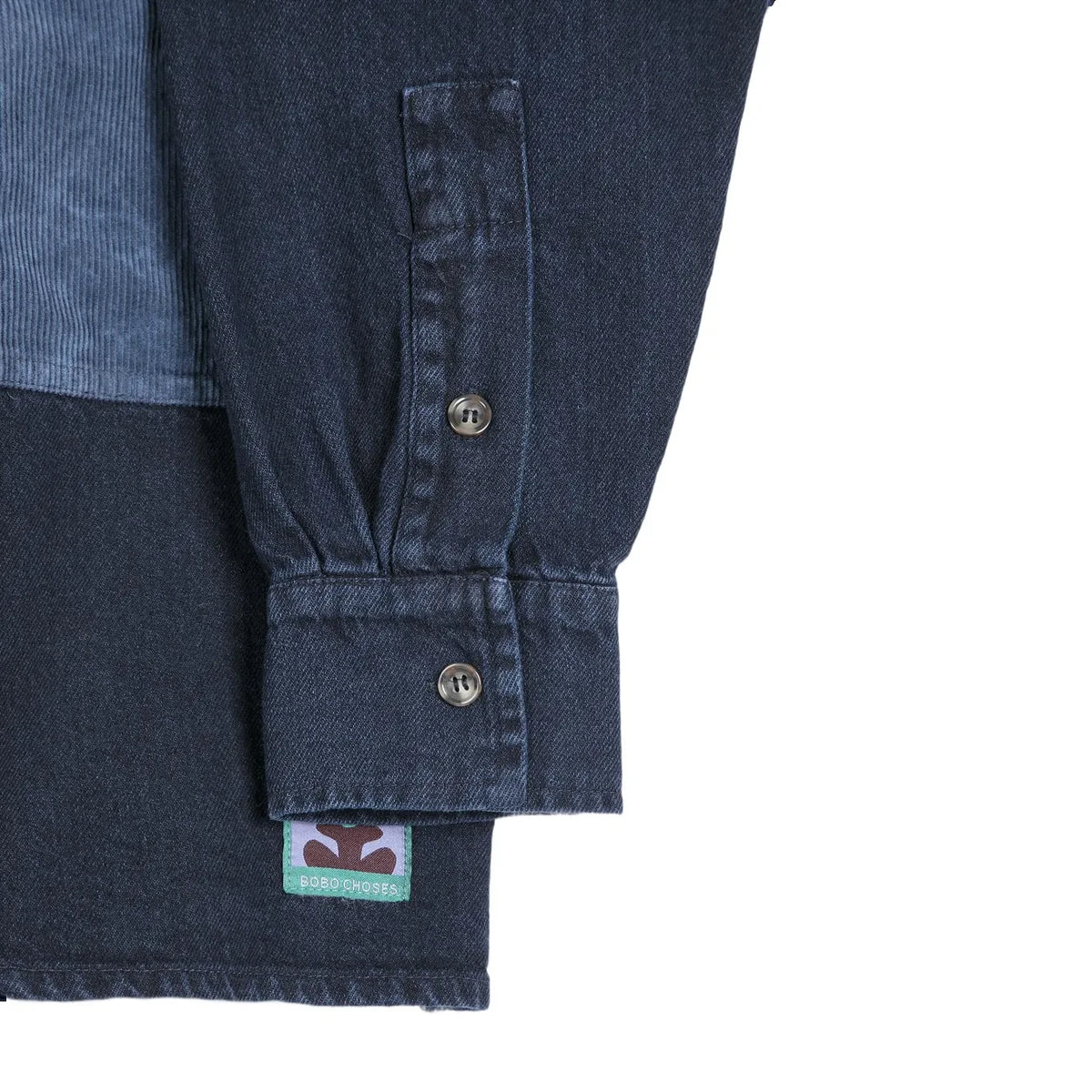 Bobo Choses - Camisa de algodón vaquera | Azul marino