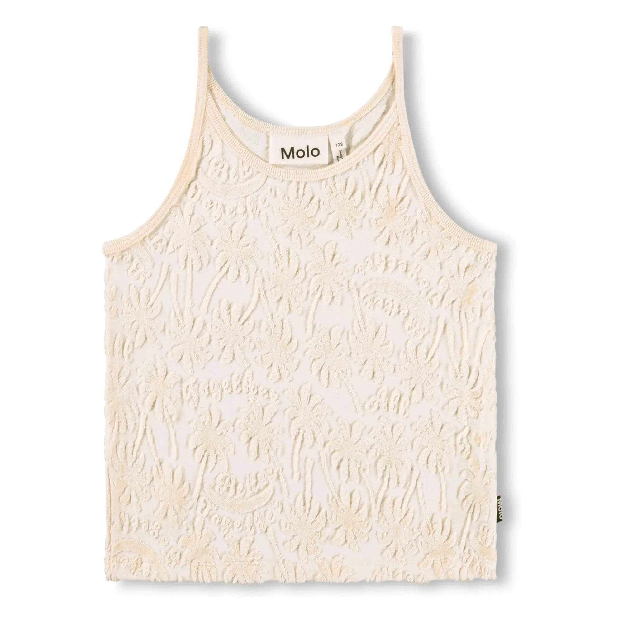 Molo - Top de tirantes Rice Palm | Crudo