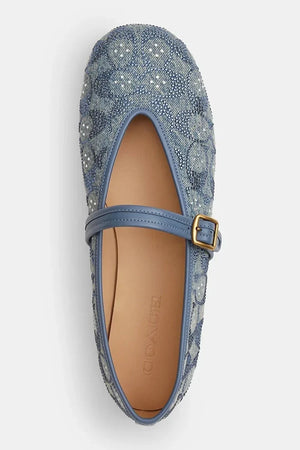 Zapato Bailarina Coach Sclpt Cstl