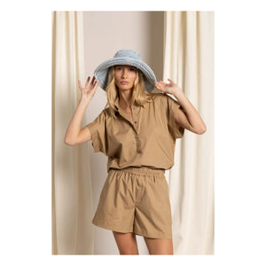 Smallable Mujer - Pantalones cortos Sora | Marrón glaseado
