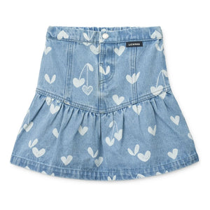 Liewood - Dayla Denim Etek Hearts | Açık Mavi