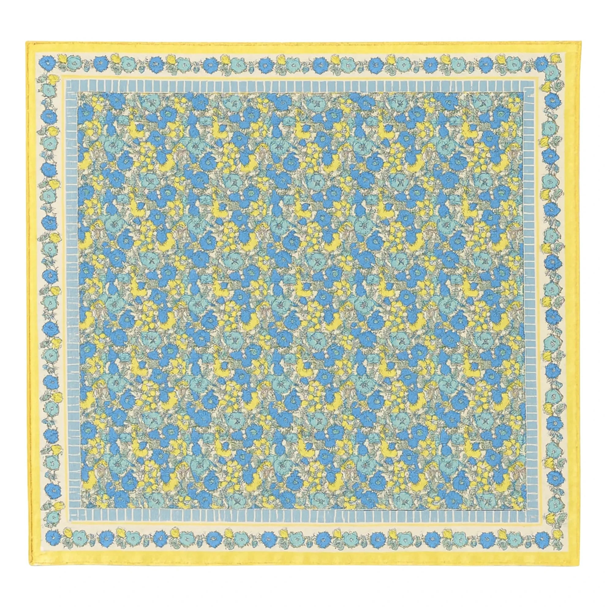 Bonton - 25 años Chal Fleuri | Azul