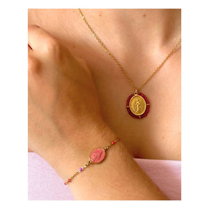 Pulsera Palas - Santa María | Rosa
