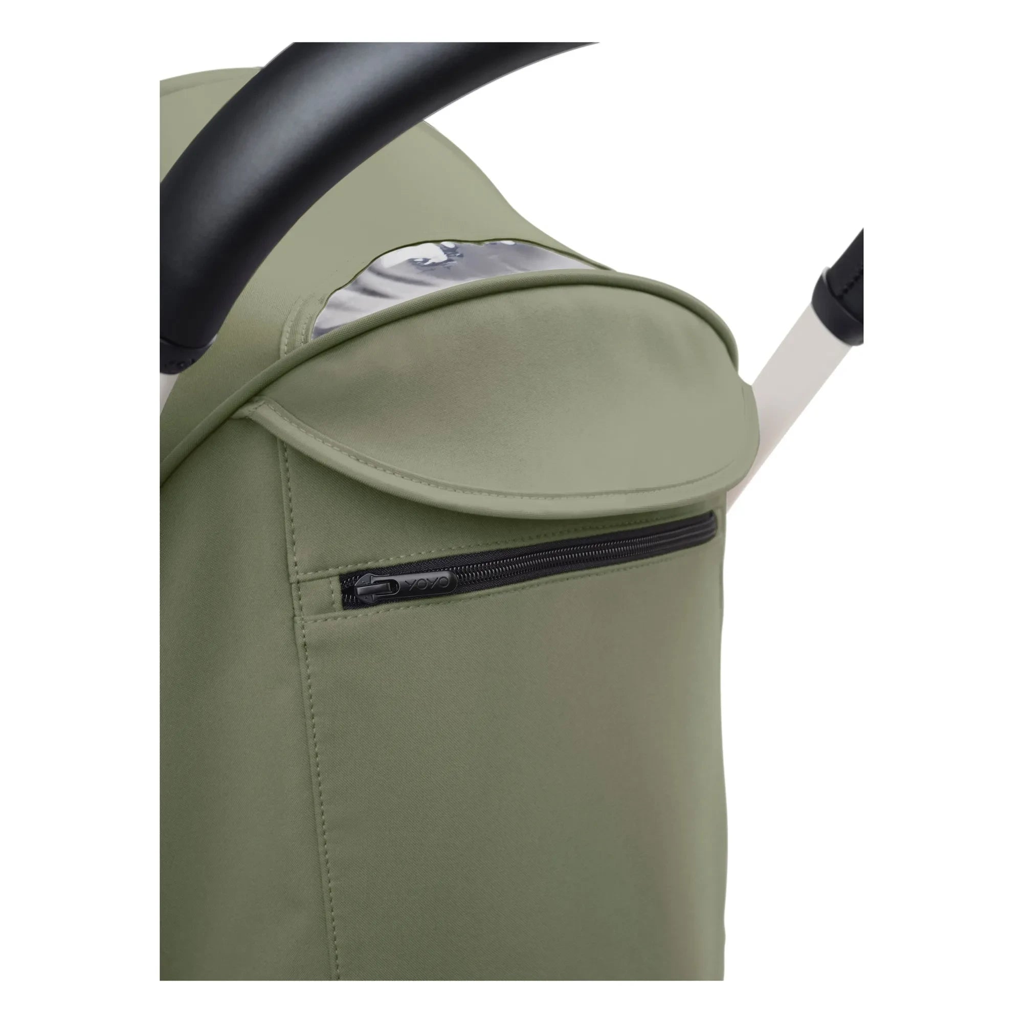 Stokke® - Cochecito YOYO³ 6+ con chasis blanco | Oliva