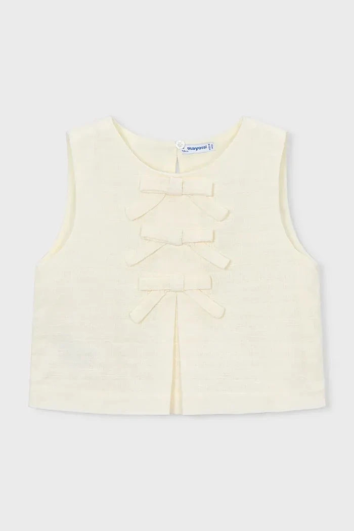 Camiseta de lino para niños Mayoral